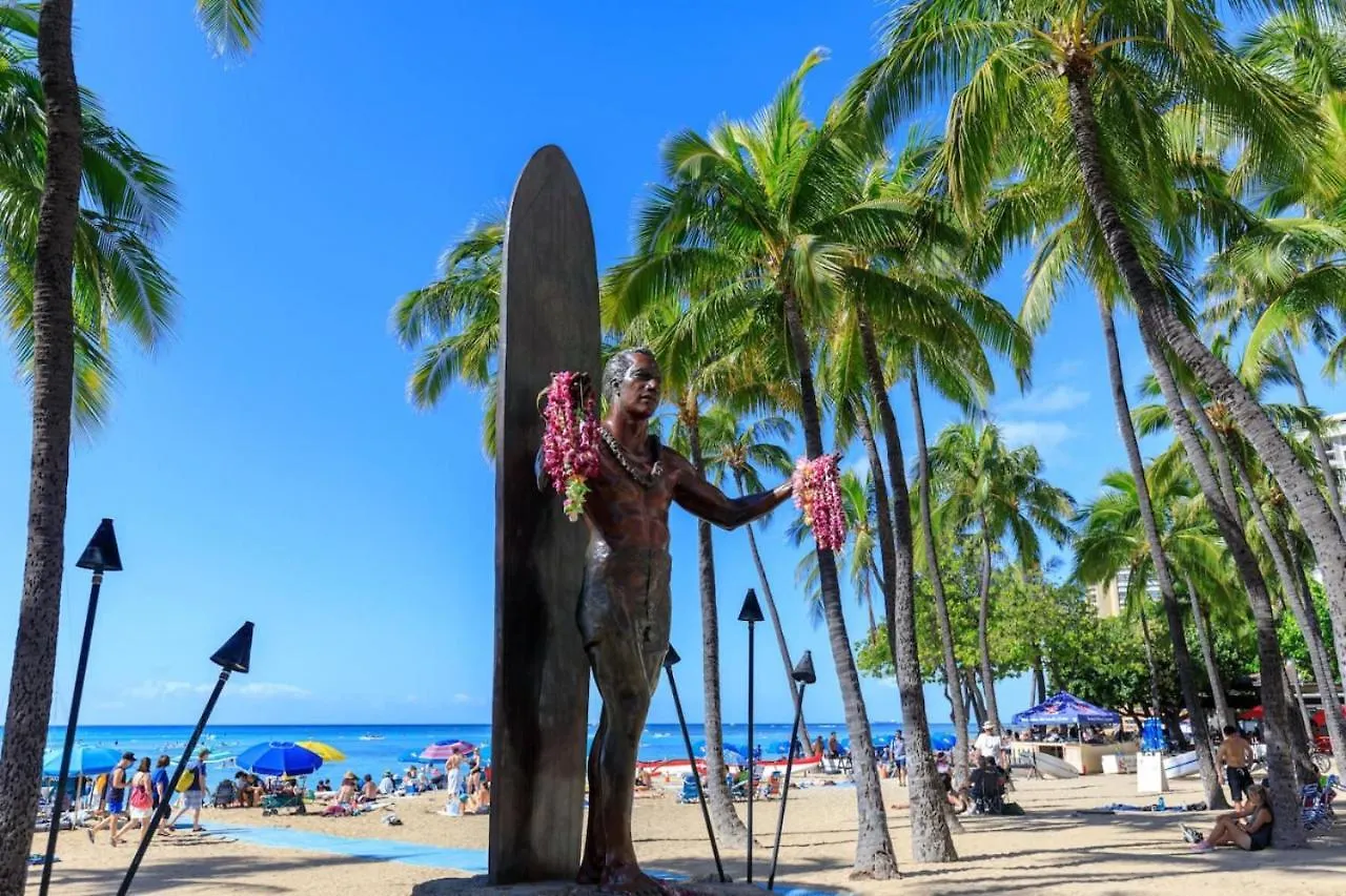 A Sublime Location - A Peaceful Surrender In Waikiki Appartement Honolulu