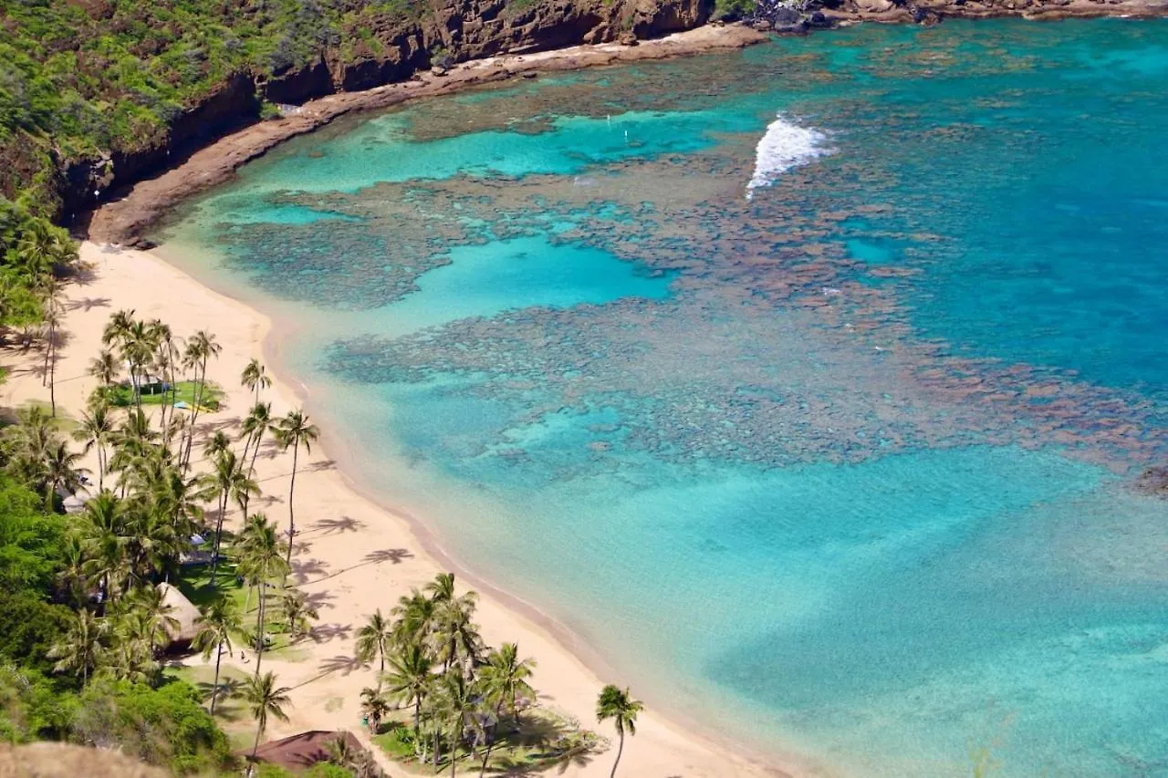 A Sublime Location - A Peaceful Surrender In Waikiki Appartement Honolulu